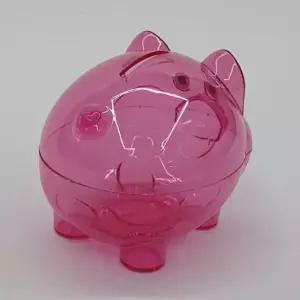 투명 컬러 돼지저금통 (WFKBIQT)