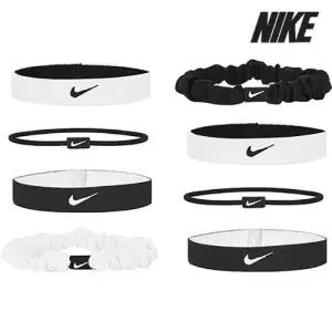 [세일] 나이키 헤어밴드/ IF1654-127/ 플렉스 클래식 믹스드 헤드밴드(8팩)