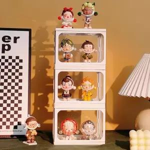 유리 피규어보관함 진열대 인테리어 정리함 소형 피규어정리함 투명케이스