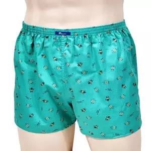 [하프클럽/]주니어 로봇패턴 면소재 트렁크 심플한 디자인 아동용 수영복