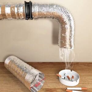 USB 속도 조절 가능 납땜 연기 흡수기 ESD 선풍기 파이프 덕트 1M