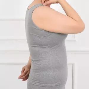 빅사이즈 면 스판 베이직 여성 민소매 나시 런닝 여자런닝 브라탑런닝