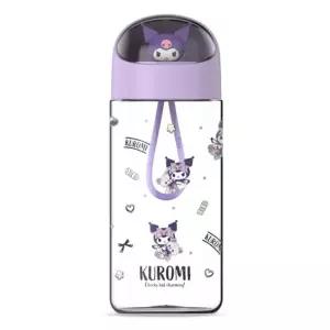 산리오 쿠로미 우주캡슐 트라이탄 물병 500ml/파우치/텀블러/주머니/물통/가방/유아/휴대용/미니/어린이/