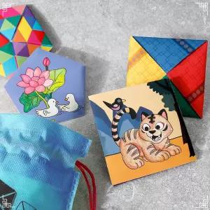 아트랄라 우리전통 딱지 만들기 종이 딱지접기 민속놀이