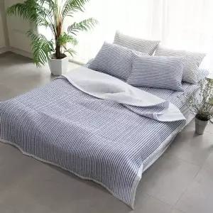 더크린 아리엘 시어서커 홑이불 Q블루 단품 (KYR-WB9E992)