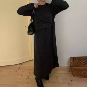 빅사이즈 512 레이어드묶음랩원피스 DMOV942