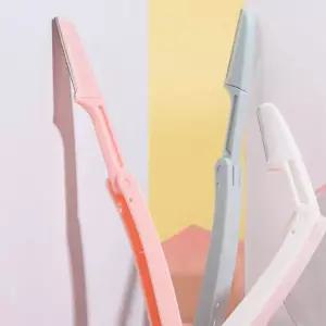 접이식 간편 안전 눈썹정리 왁싱 디자인 눈썹칼 세트 눈썹칼 눈썹정리기