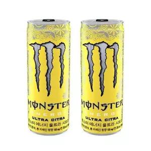[셀러허브][코카콜라] 몬스터 에너지 울트라 시트라 355ml 24캔 (S15765767)