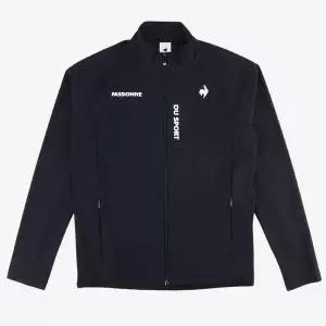 [르꼬끄] 르꼬끄 슬림핏 트리코트 트랙탑 QQ123EFT31 BLK