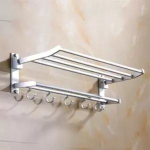 욕실수납선반 화장실수납걸이 타올 타올걸이선반 욕실수납 (WFKBY1U)