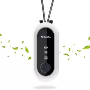 개인용 공기청정기 - 여행용 지능적이고 휴대하기 쉬우며 여행 비행기 사무실 가정 어디에서나 착용할 수