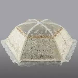 육각 밥상보 식탁용음식덮개 원형식탁보 육각덮개 원형식탁덮개 (WFKBY2S)