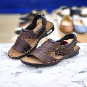 [허시파피]허시파피 세이브존05 남성3Cm굽천연소가죽샌들 COXOERM012 (44347938)