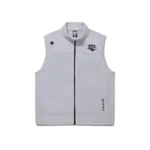 [하프클럽/데상트]데상트 공용 USAT 폴라텍 마이크로 플리스 베스트 AQ123IVE11-GRY0