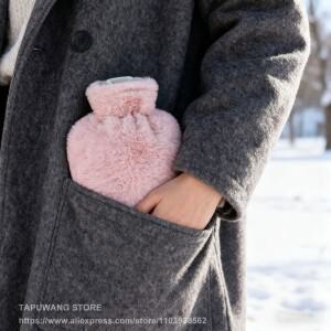 겨울용 핫 워터 백 물 채우기 플러시 방폭 및 내열 병 휴대용 손난로