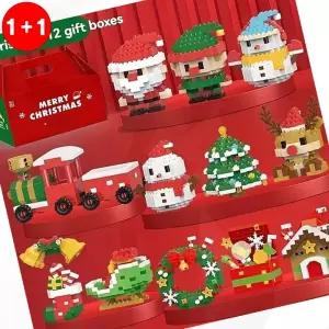 나노블럭 크리스마스 장난감 만들기 키트 어린이 선물 @1+1옵션 2배수량배송