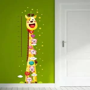 키재기스티커-시리즈1 4종택1/신장계/신장/체중계/체중/어린이집키재기/측정기