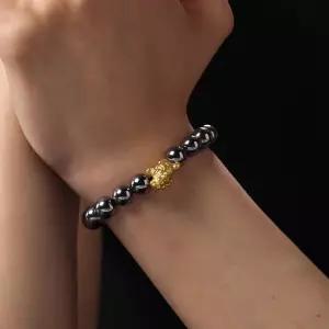 메르베 테라헤르츠 천연다이아몬드 건강팔찌 