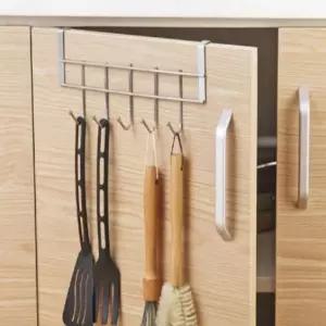 5구 싱크대 공간활용 수납걸이 문걸이 스텐 욕실 정리