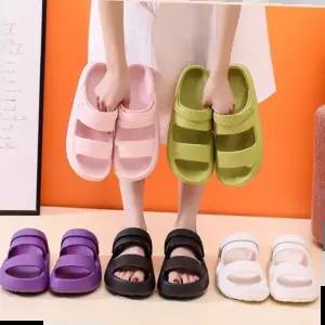 발편한샌들 남여공용 여름 휴가 발편한 말랑 EVA 스트랩샌들