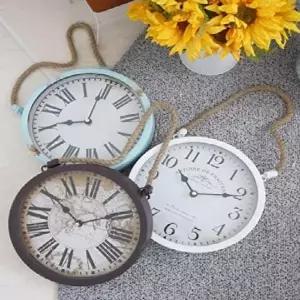 빈티지 마끈 벽시계 (소) - 3 Type (KYR-W9DA26B)