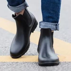 고품질 남성 첼시레인부츠 방수 미끄럼방지 장화 (WFKBBVX)