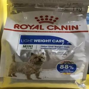 미니 라이트 반려견 케어 사료 로얄캐닌 웨이트 1kg