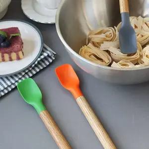 레벤호프 미니 스파츌라 겸 알뜰주걱 3color 알뜰주걱 주걱 실리콘주걱