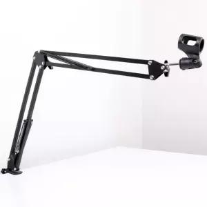 마이크거치대 탁상용마이크스탠드 책상마이크거치대 마이크암 (WFKBZMU)