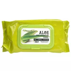 인기 알로에 메이크업 클렌징 티슈 100매입 인기 알로에 메이크업 클렌징