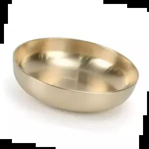 유기그릇 방짜유기 접시 놋그릇 제사 반찬 식기