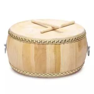 최고급 공연 사물놀이 북채 장구 민속촌 난타 10인치 화이트 카우하이드