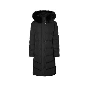 [셀러허브 패션]헤지스 여성 에센셜 폭스퍼 후드 롱 헤비 구스 다운 블랙 HSJU5DC02BK