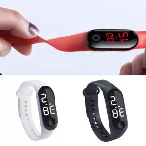 유치원생시계 추천 터치 마라톤 실리콘 운동용 인기템 시계 조깅 손목시계 등산