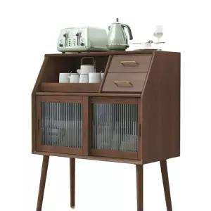 원목 홈카페 수납장 커피머신 엔틱 홈카페수납장 그릇