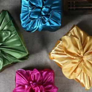 공단 보자기 미니 55cm 명절 예단 답례품 선물 고급 포장 봉봉샵