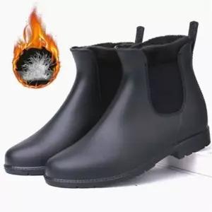 첼시부츠 남녀공용 작업화 레인부츠 장화 겨울 기모안감