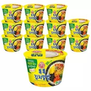 [오뚜기] 오뚜기 컵밥 톡톡김치알밥  227g 12개입