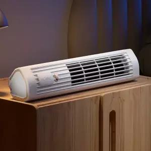 타워 팬 USB 충전 휴대용 에어컨 3 속도 조용한 냉각 팬 홈 침실 용 데스크탑 냉각