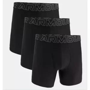 [백화점 정품] 언더아머 Under Armour 남자 속옷 1387414-001 퍼포먼스 Tech 테크 6인치 Boxerjock 3팩