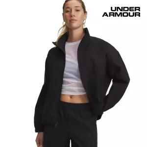 여성 UA 언스타퍼블 우븐 집업 트레이닝 자켓 6010350-008