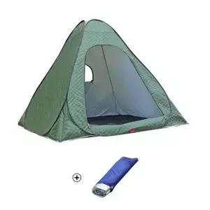 ( )겨울 낚시용 삼각 텐트 매트포함 두꺼운텐트 낚시텐트 겨울 야외캠핑텐트 얼음