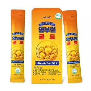 하루톡 알부민 골드 아연 덴마크산난백분 비타민B 필수아미노산 항산화 혈압안정화 14포