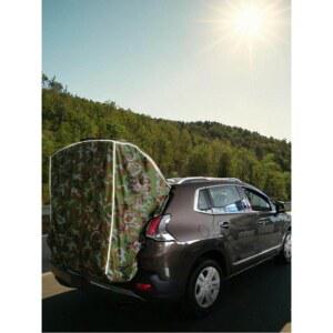 면쉘터 레인지로버 차박 메쉬 쉘터 도킹 꼬리 텐트