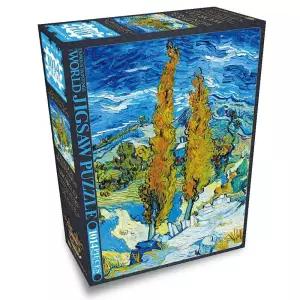 금비가 세계명화 직소 퍼즐 1014 피스 생레미의 포플러나무 고급퍼즐