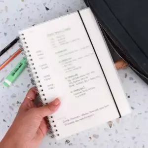 스프링 모눈종이 코넬노트 A5 가로형