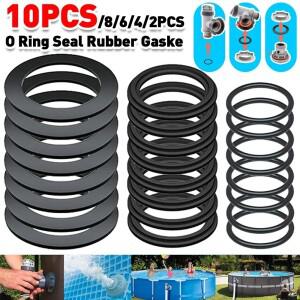도장 고무 개스킷 교체용 와셔 수영장 액세서리 Intex Poolnars10747 25006 O 링 2 개 4 6 10 개