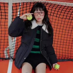 LAP  배색카라 스트링 웰론 점퍼 AR4PDA67