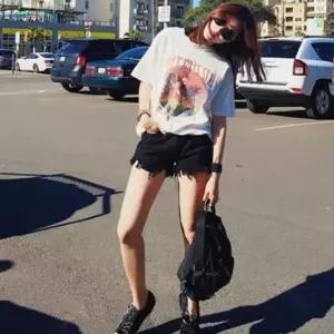 [하프클럽/]핫팬츠 반바지 캐주얼 블랙진 데미지진 여름 짧은