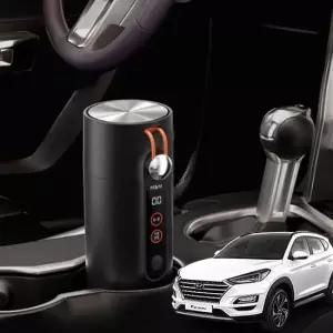 올뉴투싼 호환 히팅텀블러 보온가열 캠핑 카포트 12V커피포트 차박카포트 차량용포트 커피포트